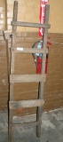 PRIMITIVE WOODEN STEP LADDER - WILL NOT SHIP