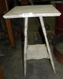 VINTAGE PAINTED SIDE TABLE - WILL NOT SHIP