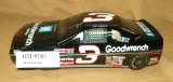 DALE EARNHARDT CAR TIN W/3 AUTOGRAPHED SNAP-ON WRENCHES