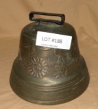 VINTAGE BRASS STYLE BELL - EXPENSIVE TO SHIP