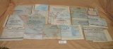APPROX. 19 ASSORTED PAPER MAPS
