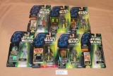 7 STAR WARS THE POWER OF THE FORCE ACTION FIGURES W/PACKAGE