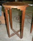 WOODEN SIDE TABLE - WILL NOT SHIP