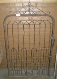 VTG. METAL FENCE GATE - WILL NOT SHIP