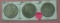 1889-O, 1891, 99-O MORGAN SILVER DOLLARS - 3 TIMES MONEY