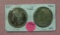 1889 MORGAN, 1923-S PEACE DOLLARS - 2 TIMES MONEY