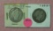 1908-S, 1909 BARBER HALF DOLLARS - 2 TIMES MONEY