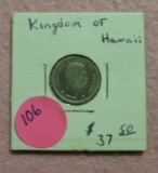 1883 KINGDOM OF HAWAII SILVER DIME