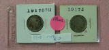 1917-D, 17-S BUFFALO NICKELS - 2 TIMES MONEY