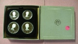1974 CANADA PROOF SET - 4 COINS, 1976 OLYMPICS ON REVERSE