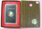 1971-S EISENHOWER SILVER PROOF DOLLAR W/BOX