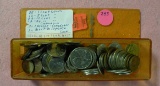 APPROX. 80 ASSORTED FOREIGN COINS - MOSTLY CANADA