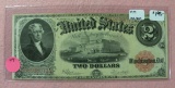 1917 LARGE TWO DOLLAR NOTE