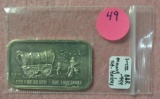 ONE TROY OUNCE SILVER BAR - MOUNT ST. HELENS