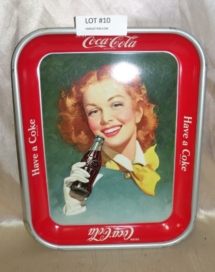 COCA-COLA TIN TIP TRAY