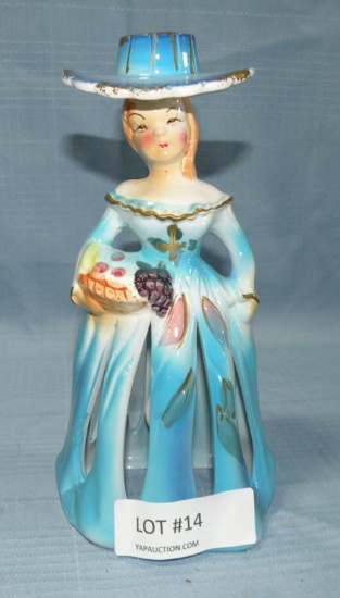 VTG. 1950S CERAMIC NAPKIN LADY