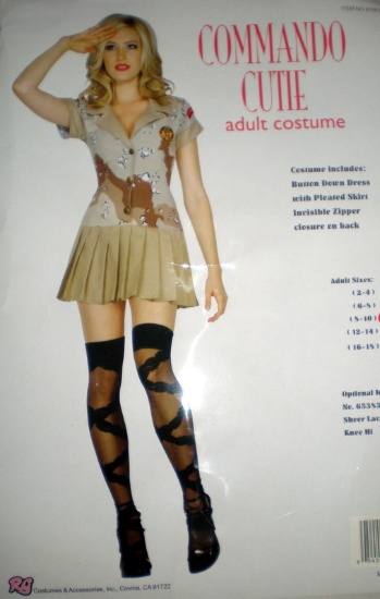 5 WOMENS HALLOWEEN COSTUMES - LARGE - 5 TIMES MONEY