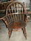 ANTIQUE BARREL STYLE ROCKING CHAIR - WILL NOT SHIP