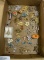 ASSORTED VINTAGE COSTUME JEWELRY PINS, BROOCHES