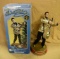 ANIMATED ELVIS PRESLEY STATUE W/BOX - DAMAGE ON ONE LEG