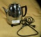 VTG. ELECTRIC COFFEE PERCULATOR W/GLASS LID CAP