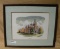 SIDNEY MOORE SIGNED, NUMBER PAINTING OF VAILE MANSION - NO. 39/500