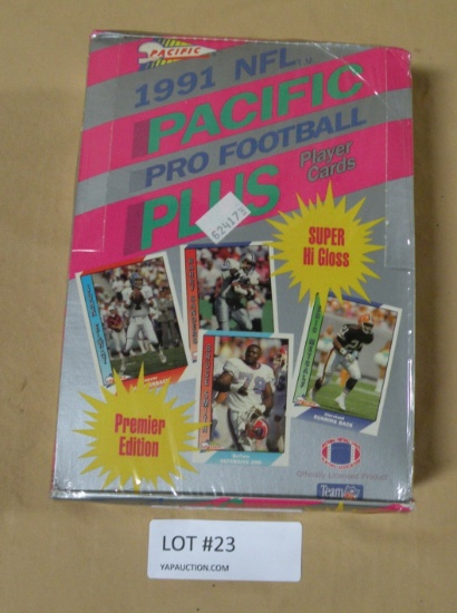 1991 PACIFIC FOOTBALL TRADING CARDS - UNOPENED