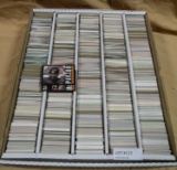 LARGE BOX ASSORTED FOOTBALL TRADING CARDS
