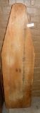 ANTIQUE WOOD IRONING BOARD - WILL NOT SHIP