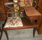 VINTAGE TELEPHONE TABLE - WILL NOT SHIP