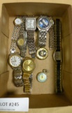 10 ASSORTED MENS, WOMENS WATCHES