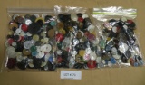 3 BAGS ASSORTED SEWING BUTTONS