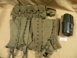 BOX OF MILITARY ACCESSORIES