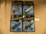 4 MAISTO TAILWINDS DIECAST REPLICA TOY PLANES W/PACKAGES