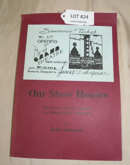 1990 JOHN SORENSEN PAPERBACK BOOK - OUR SHOW HOUSES