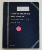 COMPLETE 1937-1947 SET WALKING LIBERTY HALF DOLLARS COIN BOOK - 36 COINS