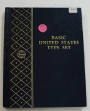 BASIC U.S. COIN TYPE SET BOOK W/27 COINS