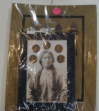 SITTING BULL/INDIAN CENT/ARROWHEAD COLLECTION SET