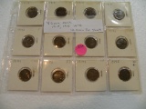 12 LINCOLN WHEAT PENNIES - 4-1919, 4-1919D, 4-1919S