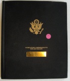 COINS OF THE WORLD COLLECTION BOOK W/APPROX. 120 COINS