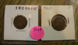 1926-D, 1926-S LINCOLN WHEAT PENNIES - 2 TIMES MONEY