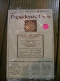 U.S. GOLD COMMEMORATIVE PRESIDENTS COIN - 24K GOLD PLATED