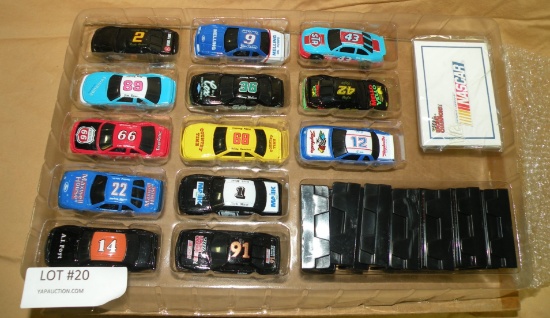 1991 RACING CHAMPIONS NASCAR TOY CAR SET W/BOX