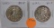 1939, 1940 WALKING LIBERTY HALF DOLLARS - 2 TIMES MONEY