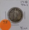 1917-D TYPE 1 STANDING LIBERTY QUARTER