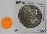 1897-S MORGAN SILVER DOLLAR