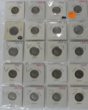 20 ASSORTED BUFFALO NICKELS - 1927-1937