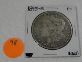 1895-S MORGAN SILVER DOLLAR