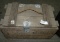 WOODEN MORTAR AMMUNITION SHIPPING CRATE - WILL NOT SHIP