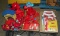 3 FLAT BOXES OF CLIFFORD THE BIG RED DOG COLLECTIBLES
